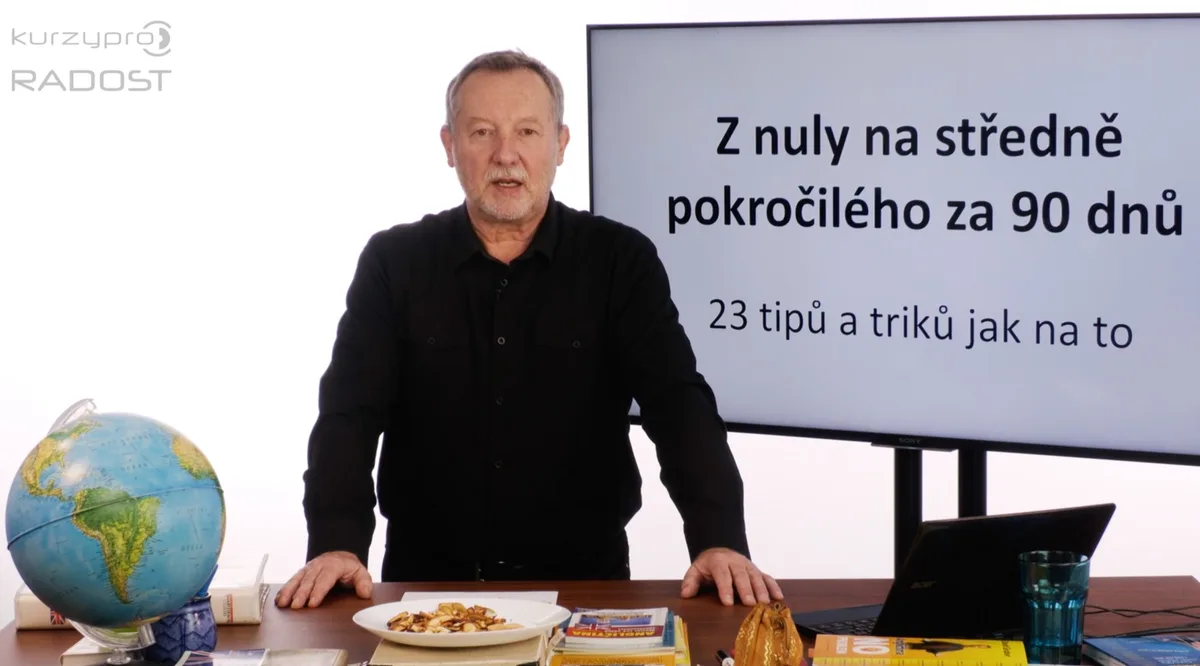 David Gruber: Jak se naučit anglicky hravě a pohodlně (recenze + videa zdarma)
