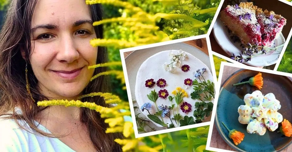 Jedlé květy na talíři z online kurzu Jedlé květy aneb Příroda na talíři od Kamily Brotánkové