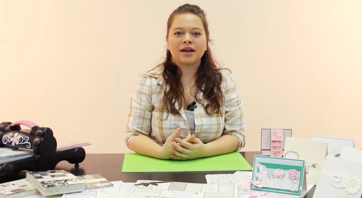 Cardmaking, ruční výroba přáníček z online kurzu Michaely Svatošové na Kurzech pro radost