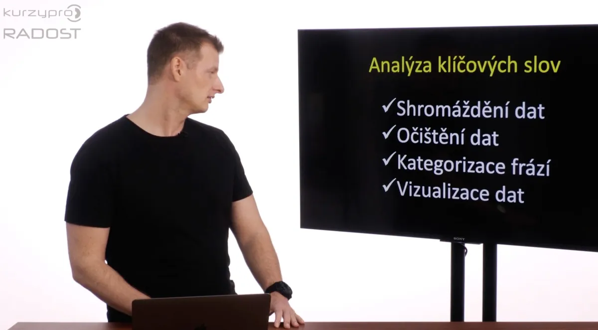 Michal Binka a online kurz SEO: Analýza klíčových slov